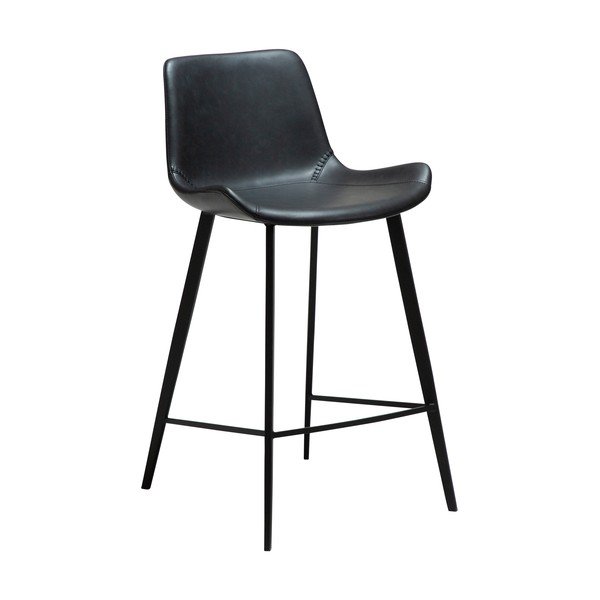 Melns bāra krēsls (sēdekļa augstums 65 cm) Hype – DAN-FORM Denmark