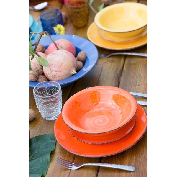 Keramikas pusdienu komplekts (18 gab.) Baita – Villa d'Este-image-1