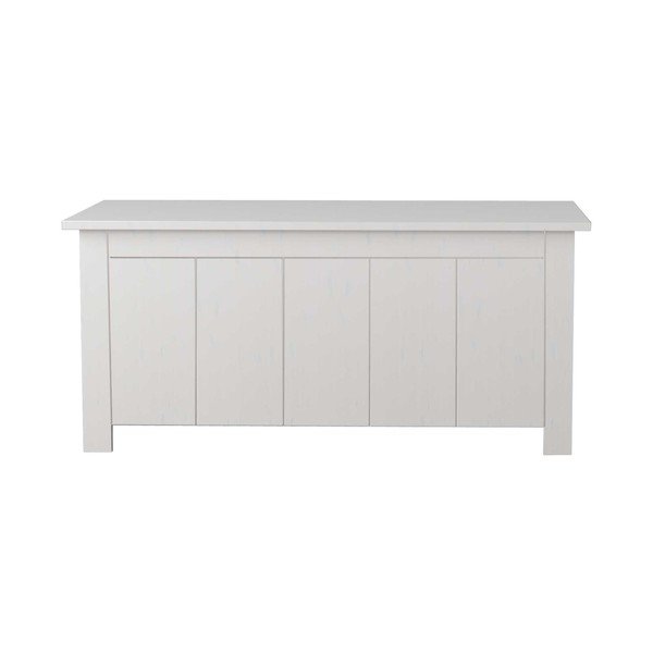 Balta priedes masīvkoka lāde 100x45 cm Bertram – Støraa