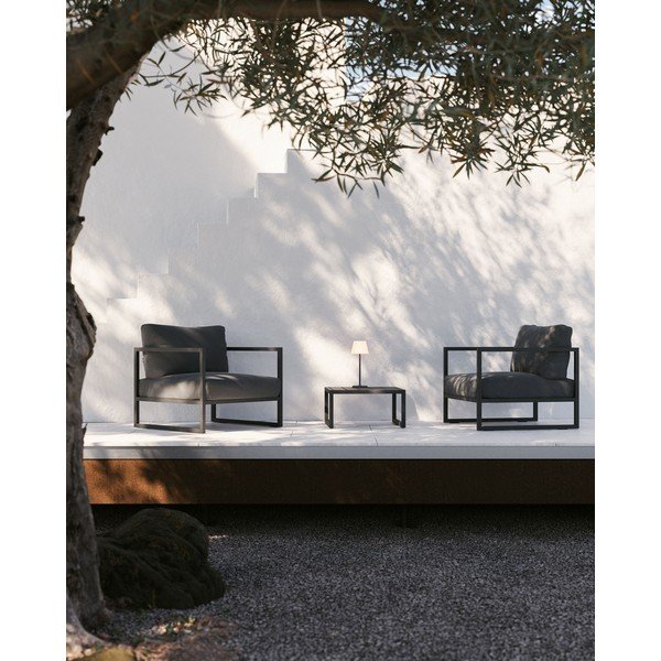 Regulējams USB āra gaismeklis Aluney – Kave Home-image-2