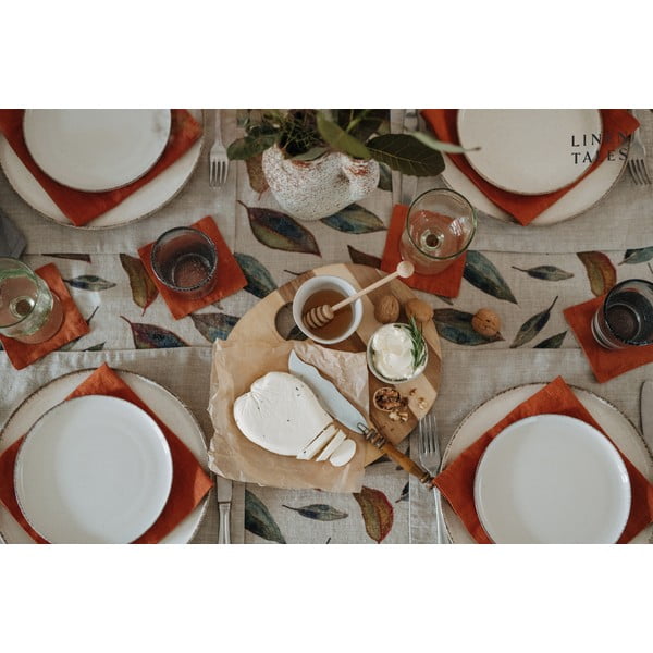 Lina galda paliktnis 35x45 cm Golden Fall – Linen Tales-image-2