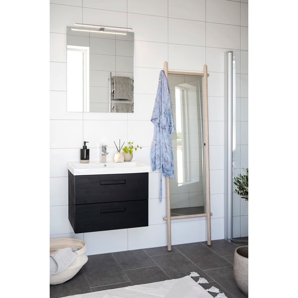 Grīdas spogulis ar koka rāmi 52x180 cm Milford – Rowico-image-2