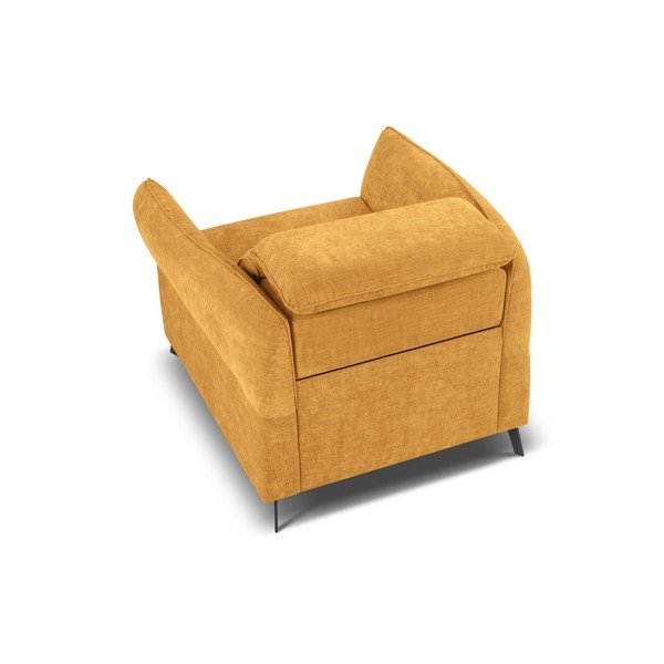 Dzeltens atpūtas krēsls Hubble – Windsor & Co Sofas-image-3