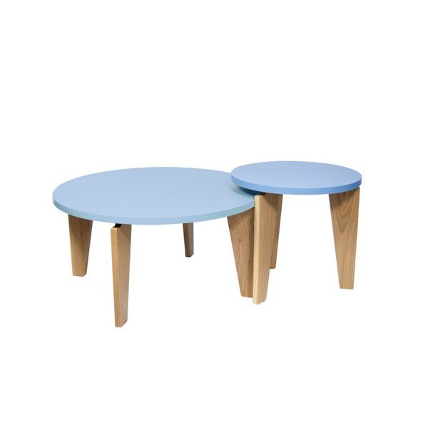 TemaHome Magnolia zils kafijas galdiņš-image-2