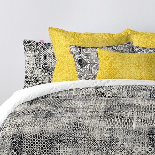 Kokvilnas sega Happy Friday Bagru, 140 x 200 cm-image-2