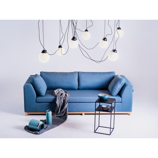 Melna piekaramā lampa ar metāla abažūru Popo – CustomForm-image-1