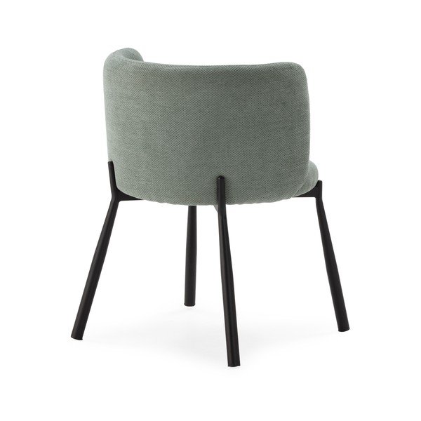 Piparmētru zaļi polsterēti ēdamistabas krēsli (2 gab.) Ginny – MOME-image-1