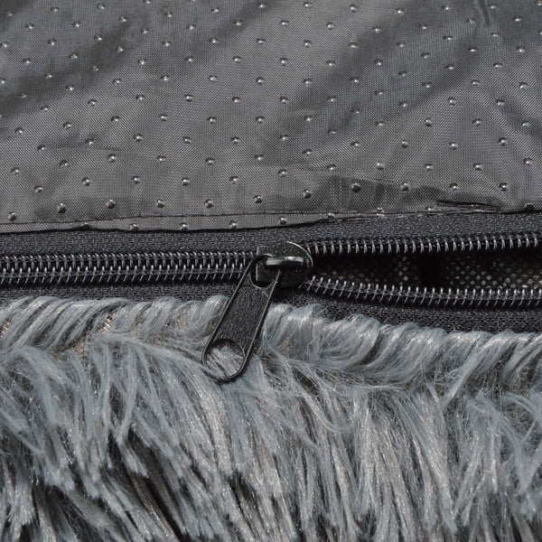 Tumši pelēka gulta suņiem 75x80 cm – Love Story-image-1