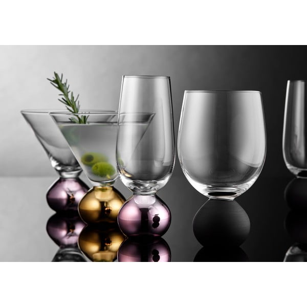 Dzirkstošā vīna glāžu komplekts (2 gab.) 250 ml Astrid Rose – Ladelle-image-1
