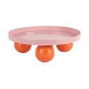 Metāla dekoratīva paplāte ø 20 cm Double Funky – PT LIVING