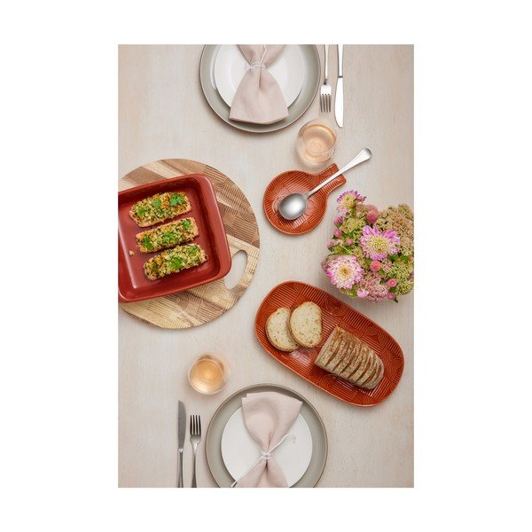 Ķieģeļu sarkana keramikas servēšanas bļoda Arc – Maxwell & Williams-image-1