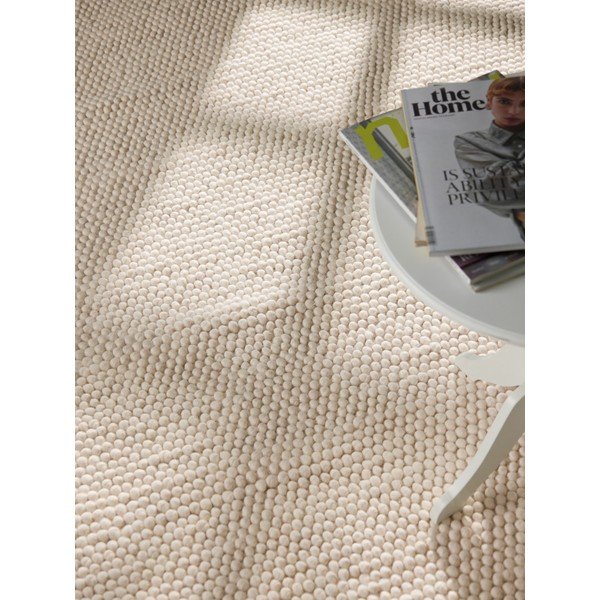 Krēmkrāsas ar rokām darināts vilnas paklājs 200x300 cm Richmond Diana – Ted Baker-image-2