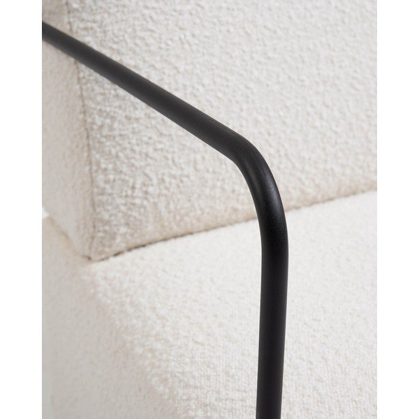 Balts krēsls Gamer – Kave Home-image-1