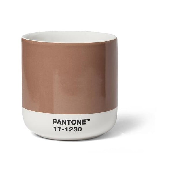 Gaiši brūna keramikas krūze 175 ml Cortado Mocha Mousse 17-1230 – Pantone