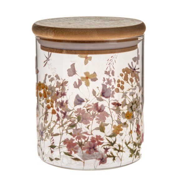 Stikla konteiners pārtikai Flowers – Dakls