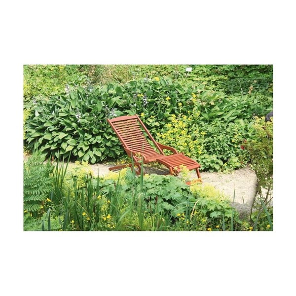 Dārza saliekamais atpūtas krēsls no eikalipta koka Garden Pleasure Alaska-image-1