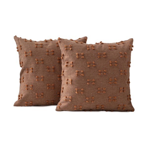 Spilvendrānas (2 gab.) 43x43 cm Tuffet – Mioli Decor