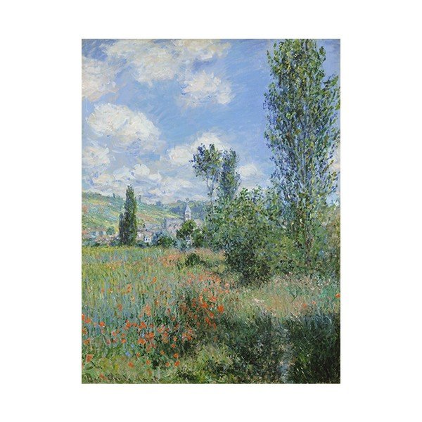 Klods Monē - Vetoilas skats, 80x60 cm