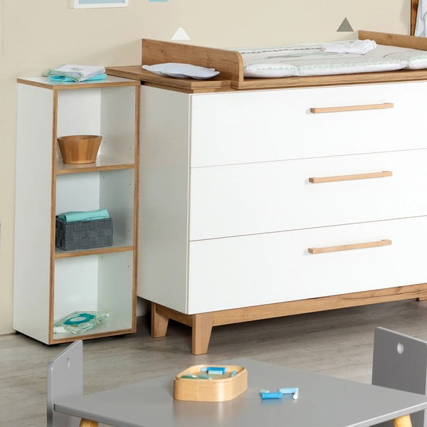 Balts bērnu grāmatu plaukts 30x91 cm Finn – Roba-image-1