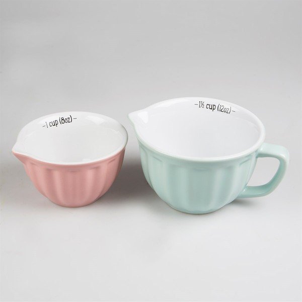 4 keramikas mērkrūžu komplekts Sass & Belle Retro-image-4