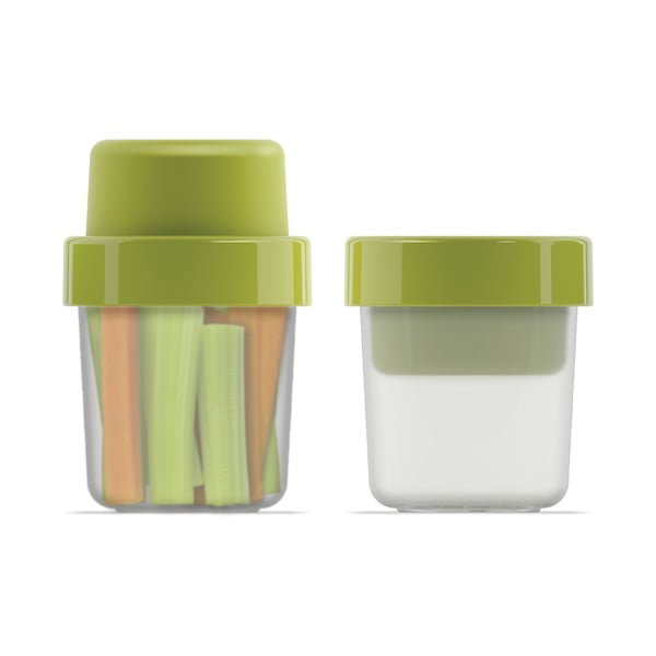 Zaļš pārtikas uzglabāšanas trauks Joseph Joseph GoEat-image-2