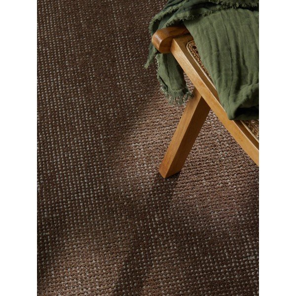 Brūns ar rokām darināts vilnas paklājs 120x170 cm Greenwich – Ted Baker-image-1