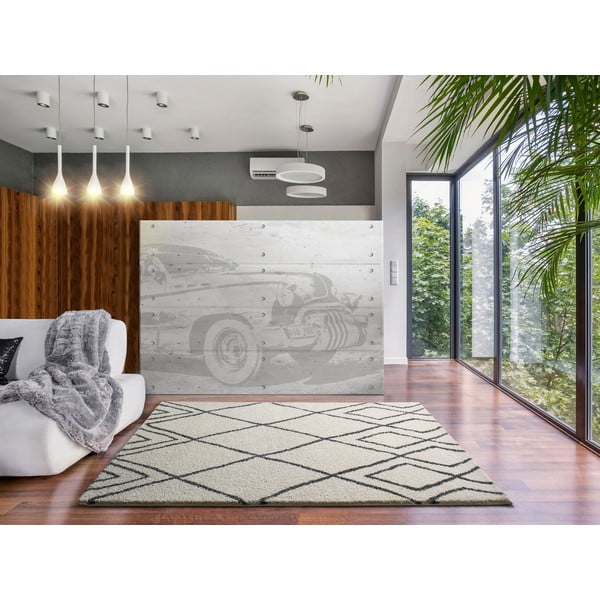 Bēšs paklājs Universal Atlas Geo, 60 x 120 cm-image-1