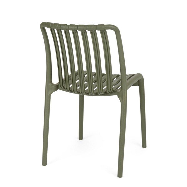 Zaļš plastmasas dārza krēsls Billie – Bizzotto-image-4