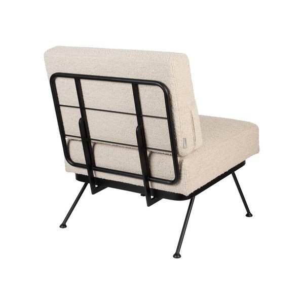 Krēmkrāsas atpūtas krēsls Bowie – Zuiver-image-4