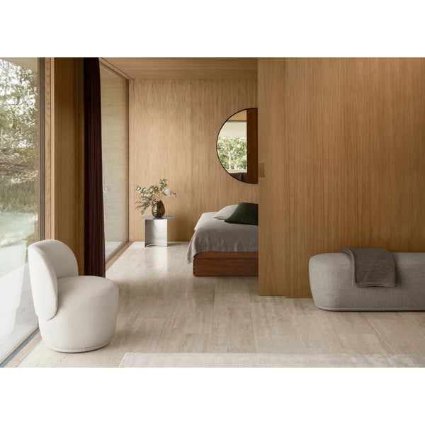 Zaļš pleds no vilnas maisījuma 145x200 cm Ahwi – Blomus-image-3