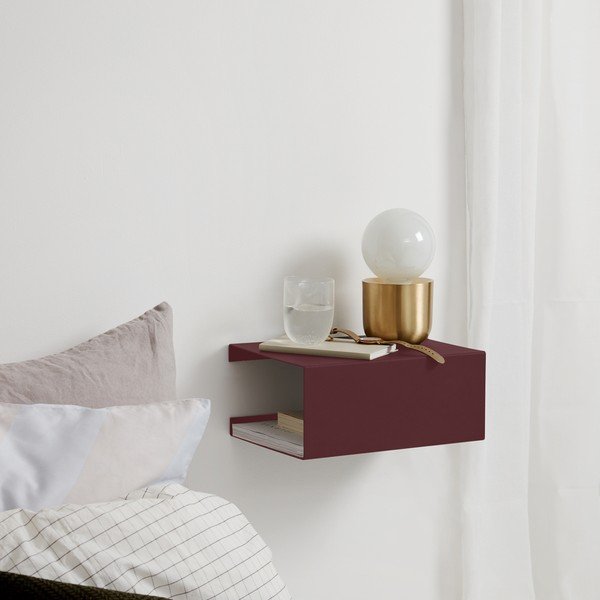 Bordo daudzlīmeņu tērauda sienas plaukts 35 cm – ReCollector-image-1