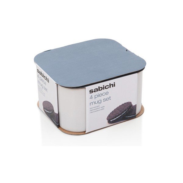 4 keramikas krūžu komplekts Sabichi, 320 ml-image-1