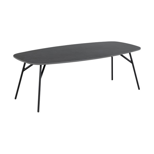 Melns žurnālgaldiņš ar keramikas virsmu 60x120 cm Caracas – Actona-image-2