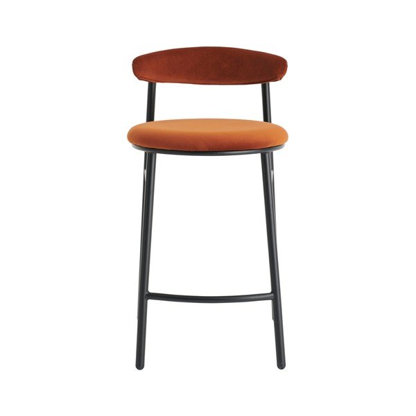 Konjakbrūns metāla bāra krēsls (sēdekļa augstums 66 cm) Doggi – Ellos Home-image-3