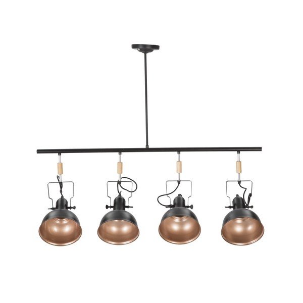 Griestu lampa Mauro Ferretti Cups Nero-image-1