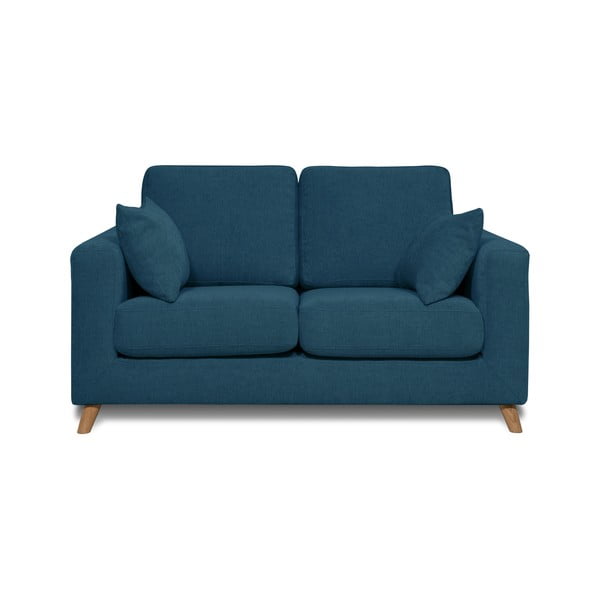 Tumši zils dīvāns 157 cm Faria – Scandic