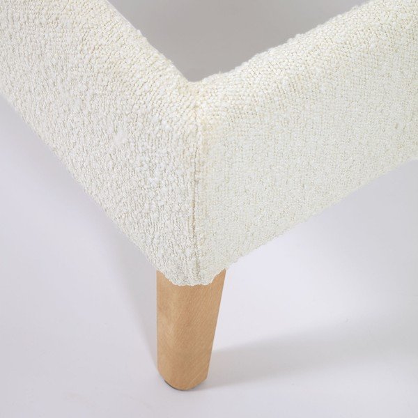 Gaiši pelēka divguļamā gulta Kave Home Lydia, 160 x 200 cm-image-4