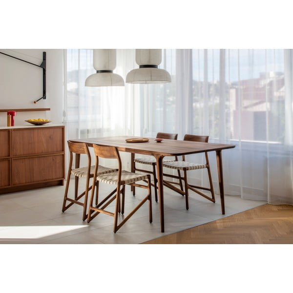 Melns/brūns pusdienu krēsls Fawn – Gazzda-image-2