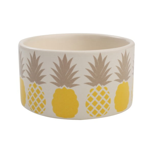 Keramikas mērcējamais trauks T&G Woodware Tutti Frutti Pineapple