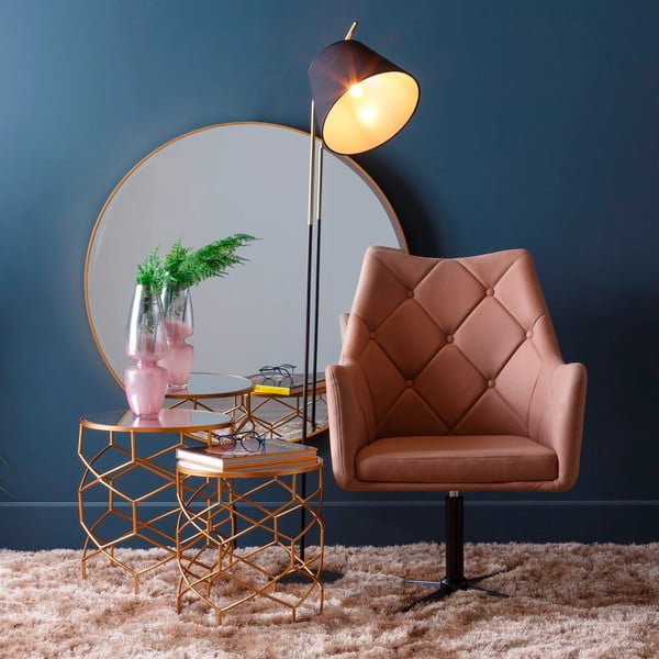 Sienas spogulis ø 100 cm Ronda – Ixia-image-1