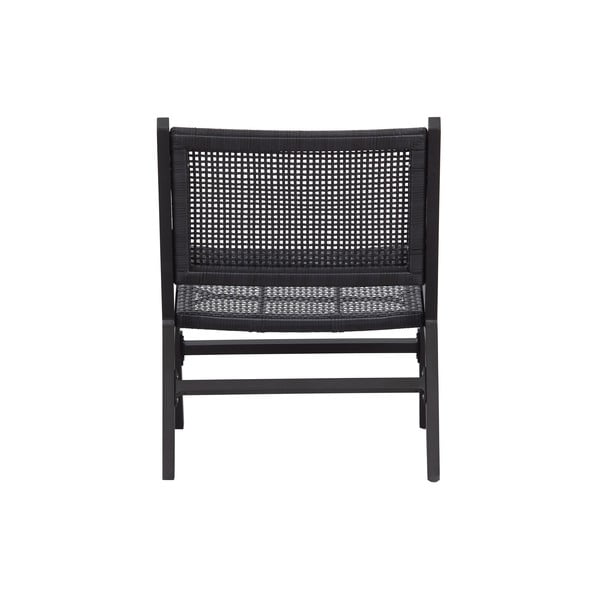 Melns dārza krēsls WOOOD Puk-image-3