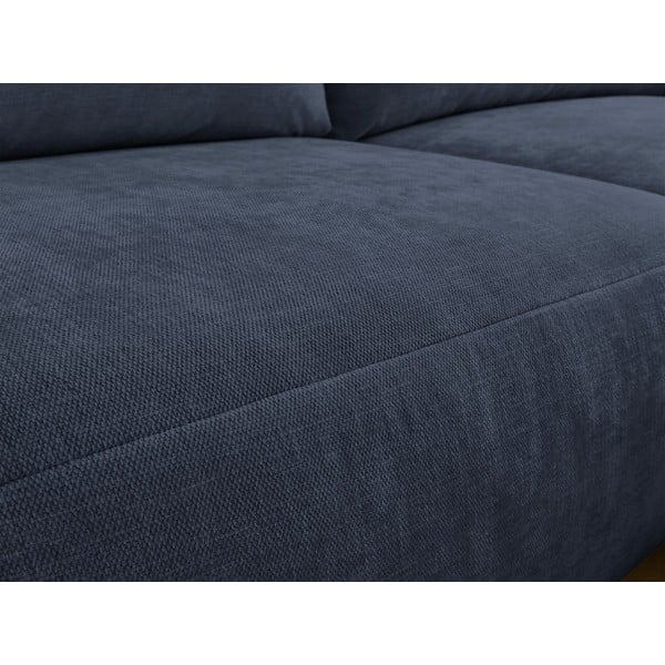 Tumši zils stūra dīvāns Aden – Bobochic Paris-image-1