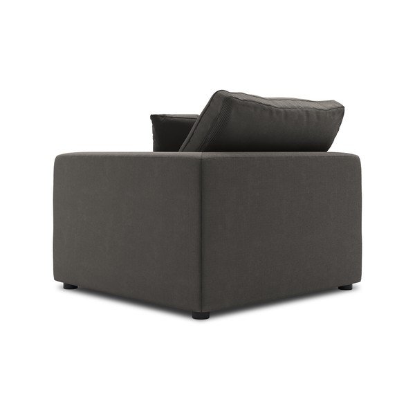 Tumši brūna modulārā dīvāna stūra daļa Windsor & Co Sofas Galaxy, labais stūris-image-3