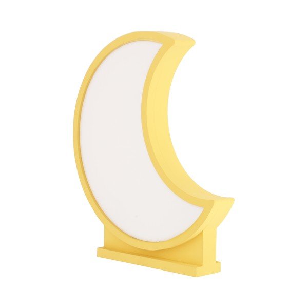 Dzeltena bērnu lampa Moon – Candellux Lighting-image-2