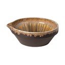 Tumši brūna akmensmasas bļoda Poterie – Casafina