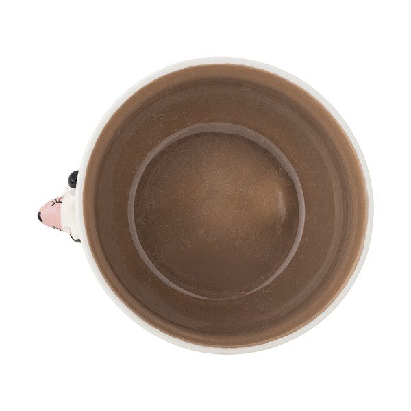 Balta/brūna akmensmasas bērnu bļoda ø 14 cm Dolly – Bloomingville Mini-image-4