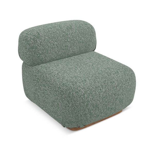 Gaiši zaļa modulārā dīvāna daļa Ailani – Makamii-image-2