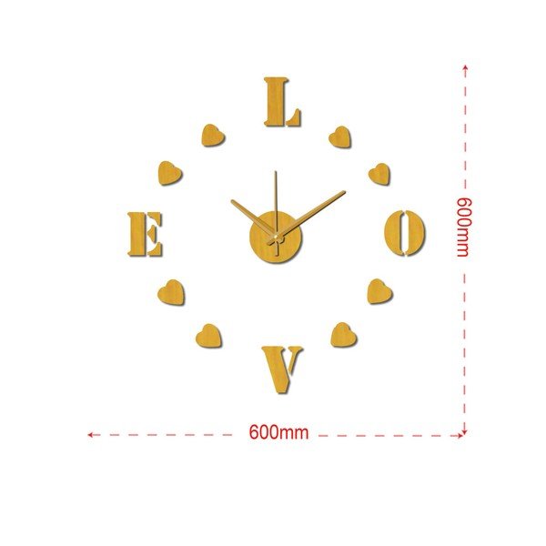Sienas pulkstenis Mauro Ferretti Love, ⌀ 60 cm-image-2