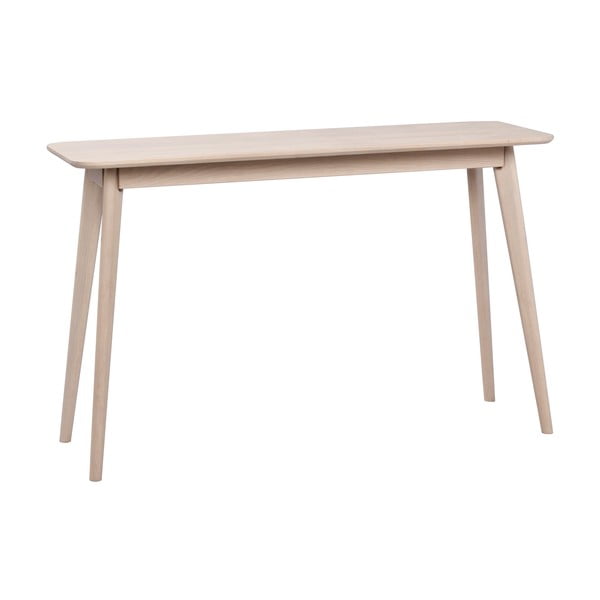 Konsoles galds ar ozolkoka imitāciju dabīgā tonī 120x40 cm Yumi – Rowico-image-3