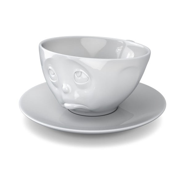 Balta porcelāna kafijas tase 58products Oh please, tilpums 200 ml-image-3